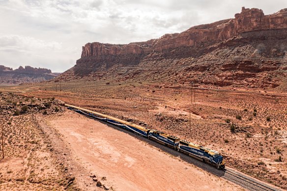Rocky Mountaineer’s new Canyon Spirit will journey across the US
Rockies and the deserts of Utah.