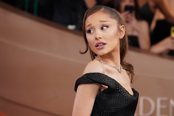 Grande at the 2026 Golden Globe Awards.