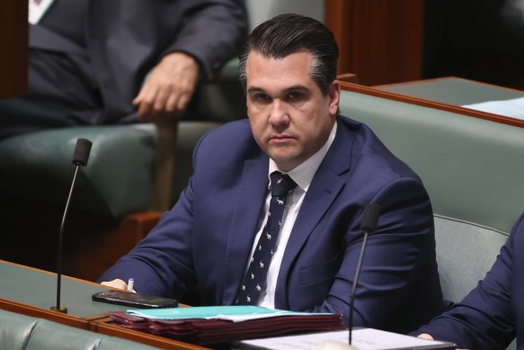 Assistant Treasurer Michael Sukkar whose electoral practices are currently being examined.