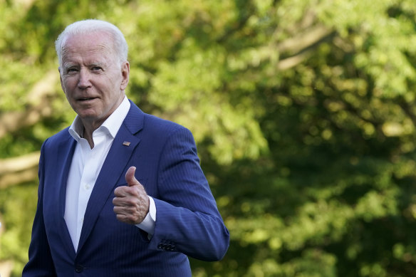 President Joe Biden approved the US air strikes on Iran-backed militias on Monday AEST.