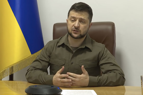 After a week of relative military success, Volodymyr Zelensky wants to go on the offensive.