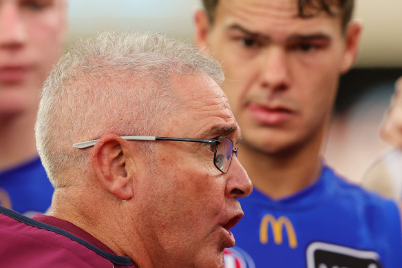 Chris Fagan often wears a furrowed brow, but he has led the Lions back into the finals