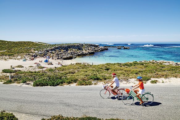 Full-day bike tours of the island go for a marathon seven hours.