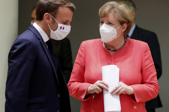 French President Emmanuel Macron and German Chancellor Angela Merkel have already spoken to Joe Biden. 