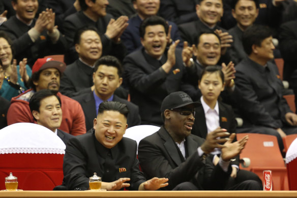 Vice filmed basketball star Dennis Rodman travelling to North Korea for an exhibition game, culminating in a meeting with dictator Kim Jong-un.