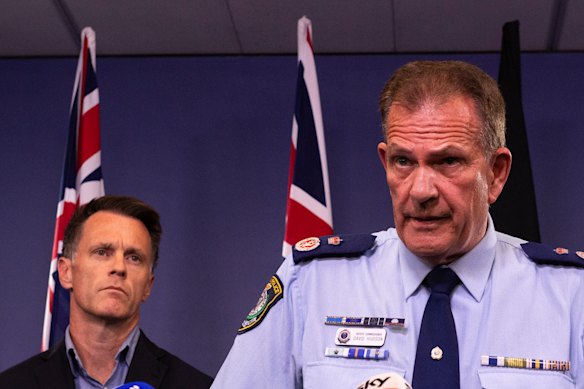 Dave Hudson led the public police response to the Dural caravan discovery.