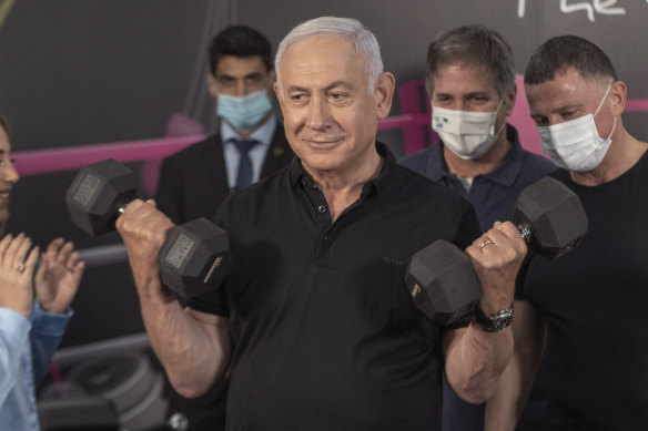 Israeli Prime Minister Benjamin Netanyahu was evasive about Israel’s role procuring vaccines for Syria. 