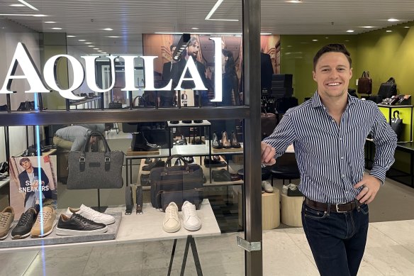 Despite the challenges that have plagued men’s footwear retailer Aquila, Queensland state manager Hayden Smith says they are faring well.