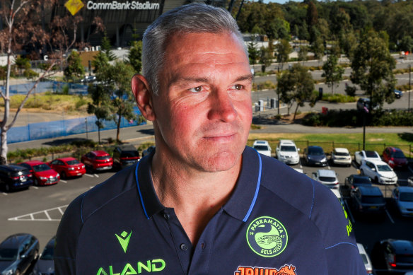 Eels coach Jason Ryles.
