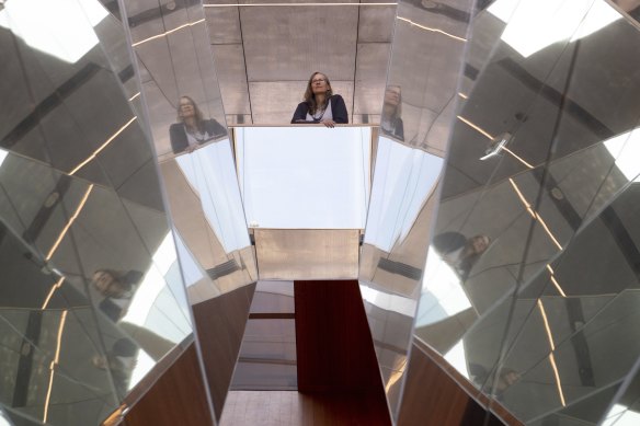 Melbourne Holocaust Museum chief executive Jayne Josem in the redeveloped building.