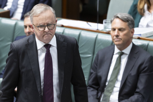 As the year nears its end, is his team running out of steam? Prime Minister Anthony Albanese and his deputy, Richard Marles.