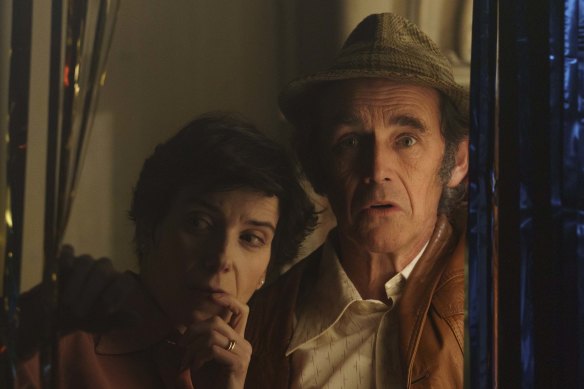 Sally Hawkins and Mark Rylance in The Phantom of the Open.