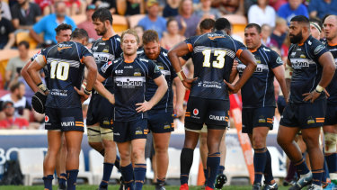 The Brumbies have struggled to keep pace in the second half of games this year.