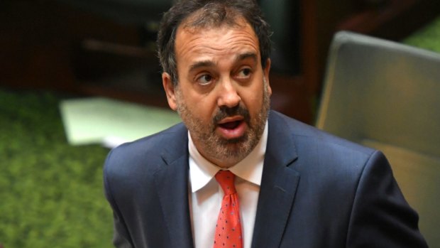 Martin Pakula pictured in parliament last year. 