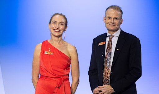 Australians of the Year, Professor Georgina Long and Professor Richard Scolyer.
