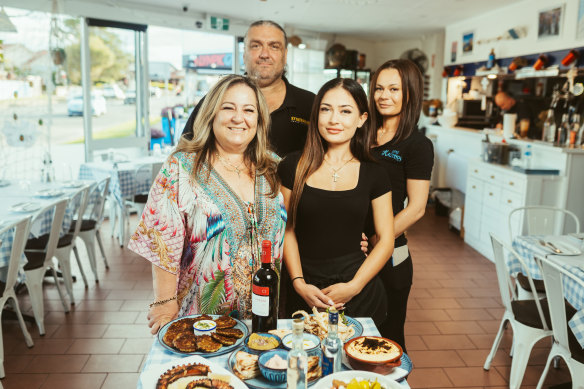 Little Kalymnos is a family affair, with owners Tammy Tsolakis and Michael Tsapos working with their daughters Tiana and Petroula Tsapos.