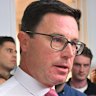 Nationals leader David Littleproud addressed the media at Parliament House on Thursday.