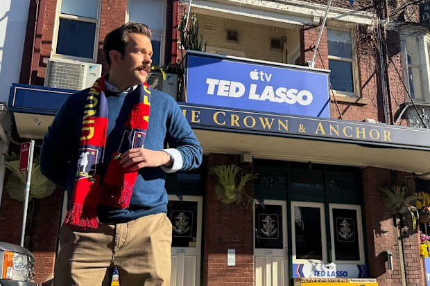 Today show Connor as Ted Lasso