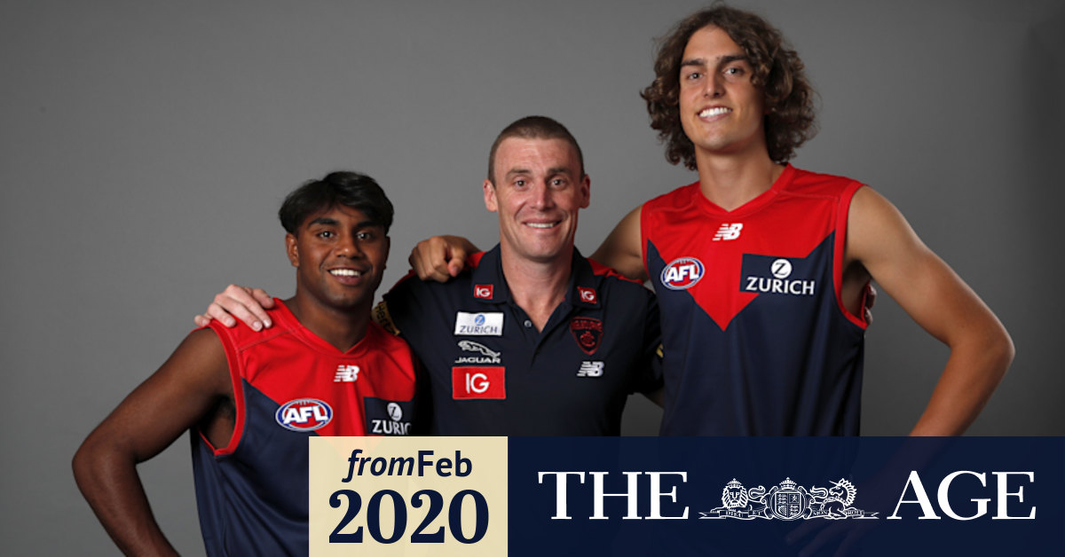 Afl 2020 Melbourne Demons Draftees Luke Jackson And Kozzie Pickett Could Debut In Round One