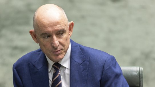 Former cabinet minister Stuart Robert.