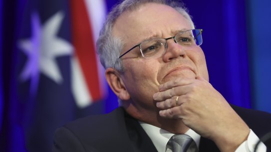 Scott Morrison says he is only interested in fighting the virus.
