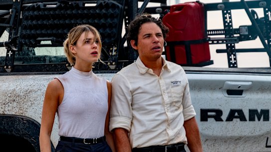 Daisy Edgar-Jones and Ramos star as a new generation of storm chasers in Twisters.