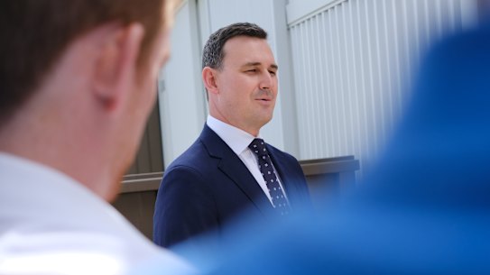  Housing Minister Sam O’Connor was the 