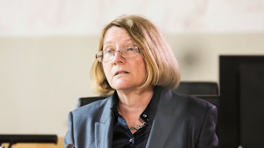 Robo-debt royal commissioner Catherine Holmes.