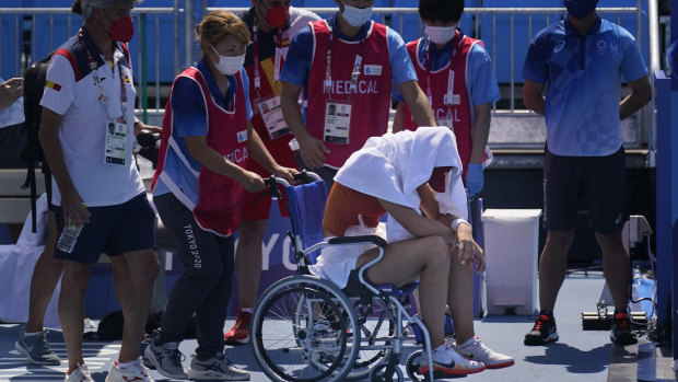 ‘I can finish the match but I can die’: Extreme heat punishes tennis stars