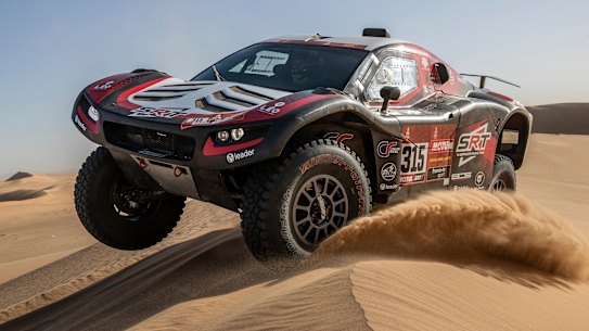 The bikes sat out stage 13, leaving the cars with some navigational issues.