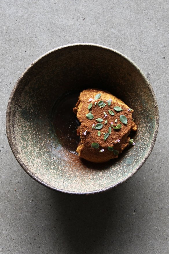 Coffee sorbet.