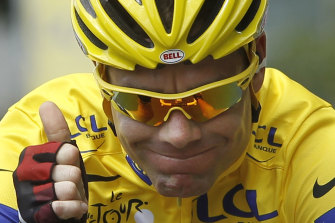 Victory at last: Cadel Evans fought for years to become the first Australian to win the Tour de France. 