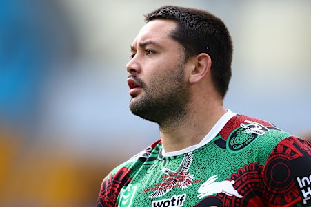 Brandon Smith made his second appearance for Souths against the Titans on Sunday.