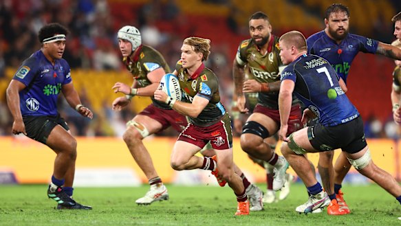 McDermott has become Australian rugby’s strongest running threat at the back of the ruck.