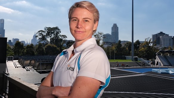 Australian athlete Kath Mitchell (pictured) and her partner Uwe Hohn have been through a particularly trying period during COVID-19.