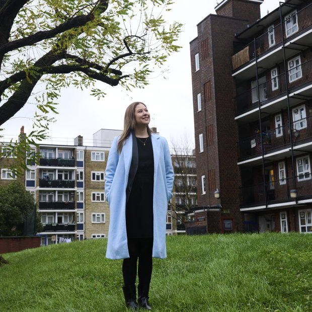 Jackie Olling swapped Sydney for London, where she pays more rent but is much better off. 