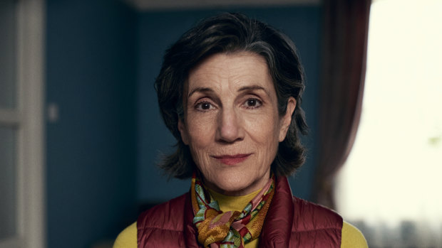 Harriet Walter in the "Soldiering On" episode of Talking Heads.