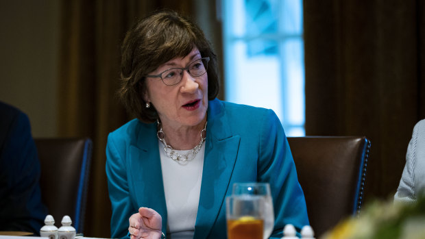 Republican Senator Susan Collins on Monday said the Senate Judiciary Committee should hear allegations of sexual assault against Supreme Court nominee Brett Kavanaugh