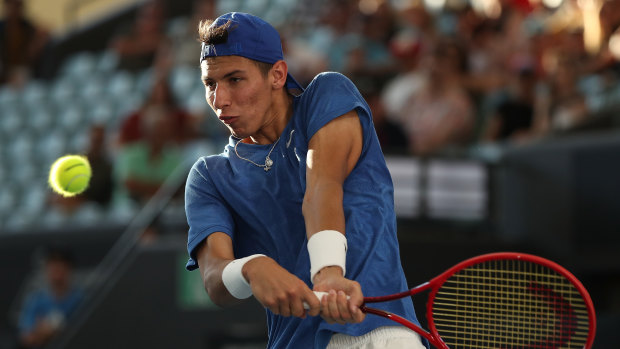 Popyrin is hoping to make a run to the second week of a Grand Slam this year.