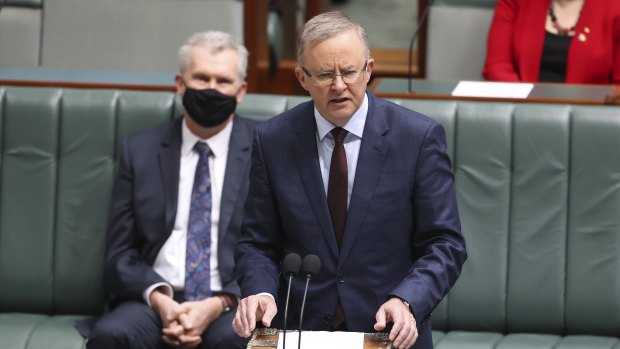 Opposition Leader Anthony Albanese.