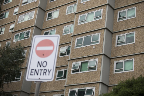Nine public housing towers were ordered into hard lockdown earlier this month due to a COVID-19 outbreak. 