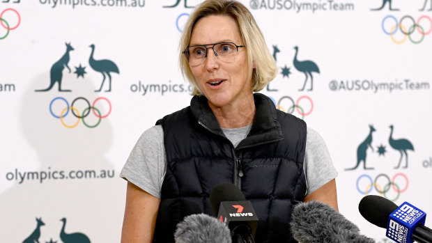 Susie O’Neill said she did not encounter bullying during her swimming career.
