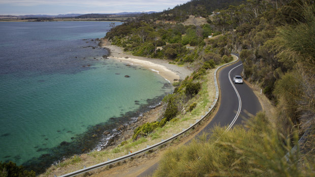 Tasmania's beautiful East Coast. Victorians may be able to visit here without having to first quarantine for 14 days from later this month