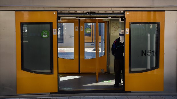 Mask use on Sydney's public transport is starting to go backwards. 