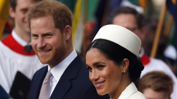Harry and Meghan: considered for a Canberra posting.