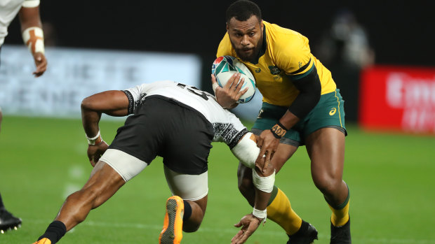 Shock switch? Samu Kerevi could be contemplating a crack at sevens. 