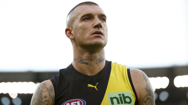 Dustin Martin will return to face Geelong.