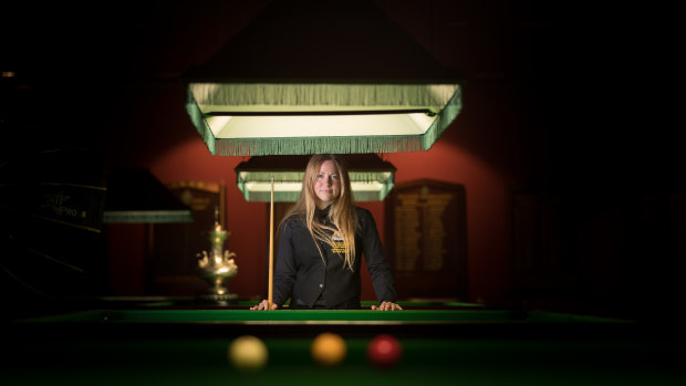 Anna Lynch is a professional jazz piano player who will compete in the World Billiards Championship.
