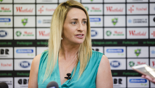 Canberra United coach Heather Garriock played 130 games for the Matildas. 