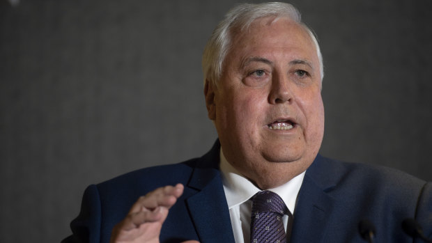 United Australia Party leader Clive Palmer has embarked on a massive advertising and SMS campaign.